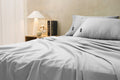 Sheraton Luxury 1000TC Cotton Rich Bed Sheet Set - Dove Grey, King