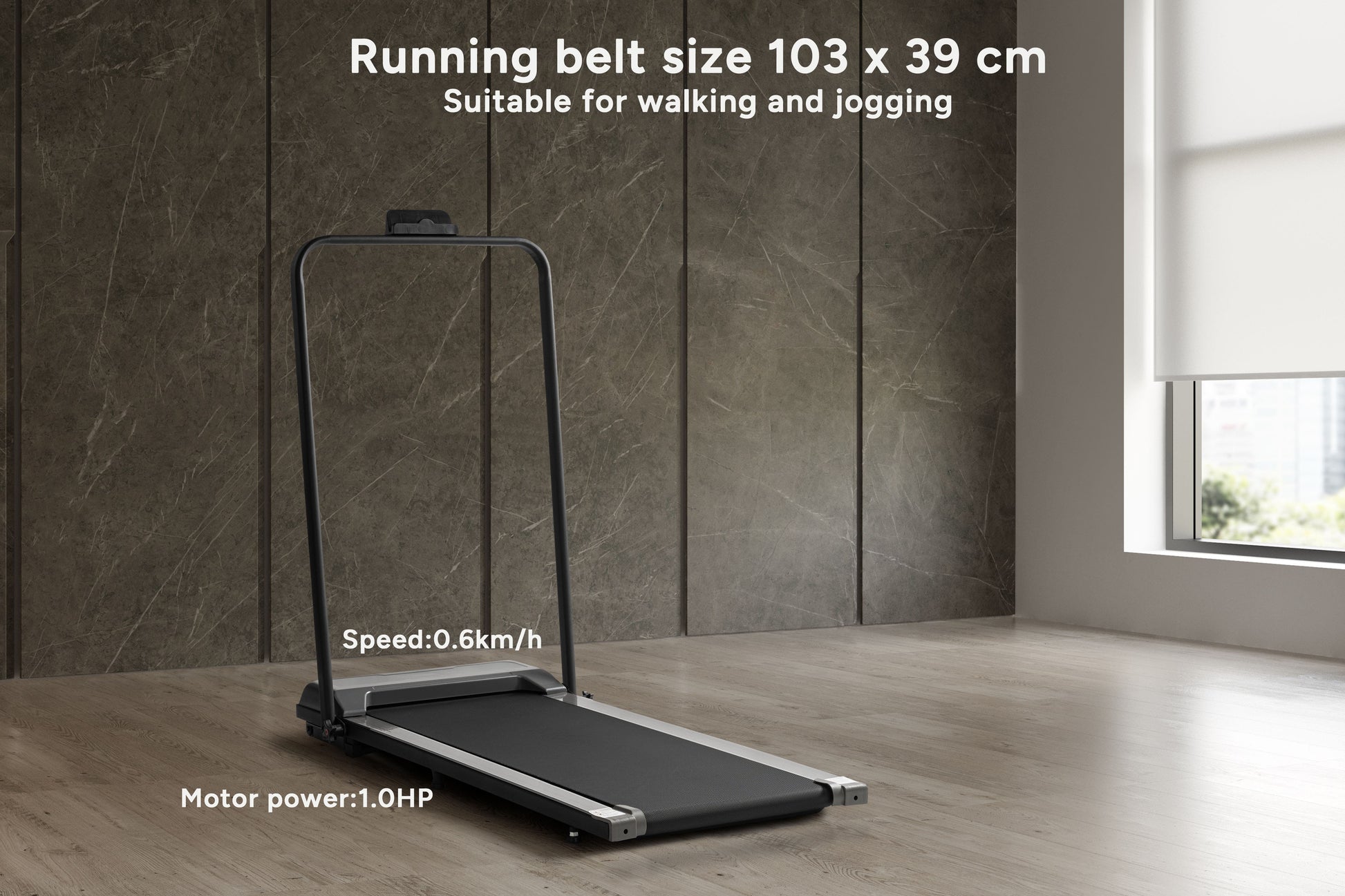 Fortis Foldable Walking Pad Treadmill