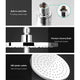 Cefito 9'' Rain Shower Head Set Handheld Round High Pressure Chrome – view 4