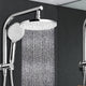 Cefito 9'' Rain Shower Head Set Handheld Round High Pressure Chrome – view 8