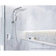 Cefito Shower Mixer Tap Wall Bath Taps Brass Hot Cold Basin Bathroom Chrome – view 7