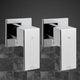 Cefito Shower Twins Tap Wall Bath Taps Brass Hot Cold Basin Bathroom Chrome – view 8