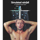 Cefito 10'' Rain Shower Head Set Handheld Square High Pressure Chrome – view 3