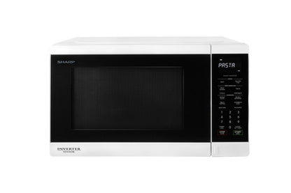 Sharp 34L Microwave with Smart Inverter & Sensor - White  - R350EW)