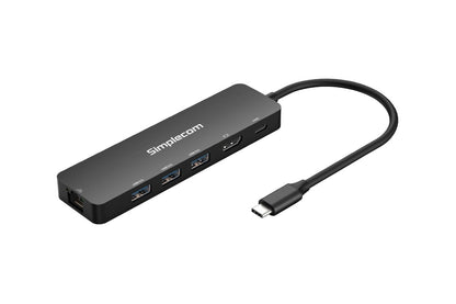 Simplecom CHT560 USB-C SuperSpeed 6-in-1 Multiport Docking Station HDMI 2.0