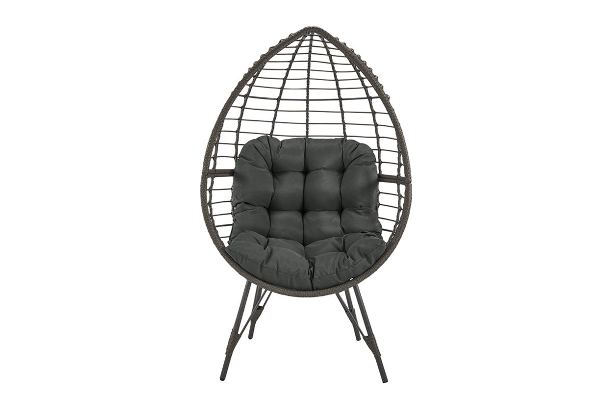 Shangri-La Amalfi Indoor & Outdoor Egg Chair (Grey)