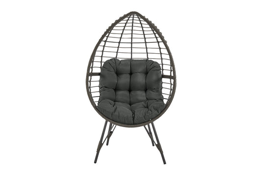 Shangri-La Amalfi Indoor & Outdoor Egg Chair (Grey)