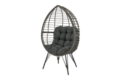 Shangri-La Amalfi Indoor & Outdoor Egg Chair - Grey