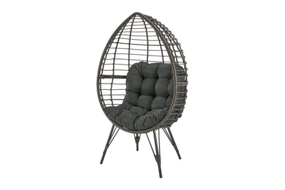 Shangri-La Amalfi Indoor & Outdoor Egg Chair (Grey)