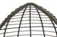 Shangri-La Amalfi Indoor & Outdoor Egg Chair (Grey)