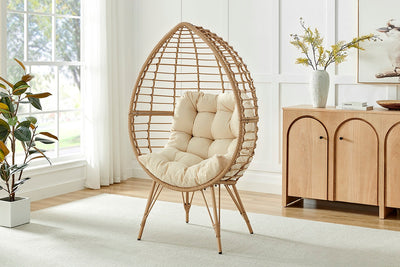 Shangri-La Amalfi Indoor & Outdoor Egg Chair - Natural