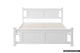 Shangri-La Mila Bed King Frame - White – view 3