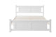 Shangri-La Mila Bed Frame (White, Queen)