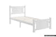 Shangri-La Mila Bed Frame (White, King Single)