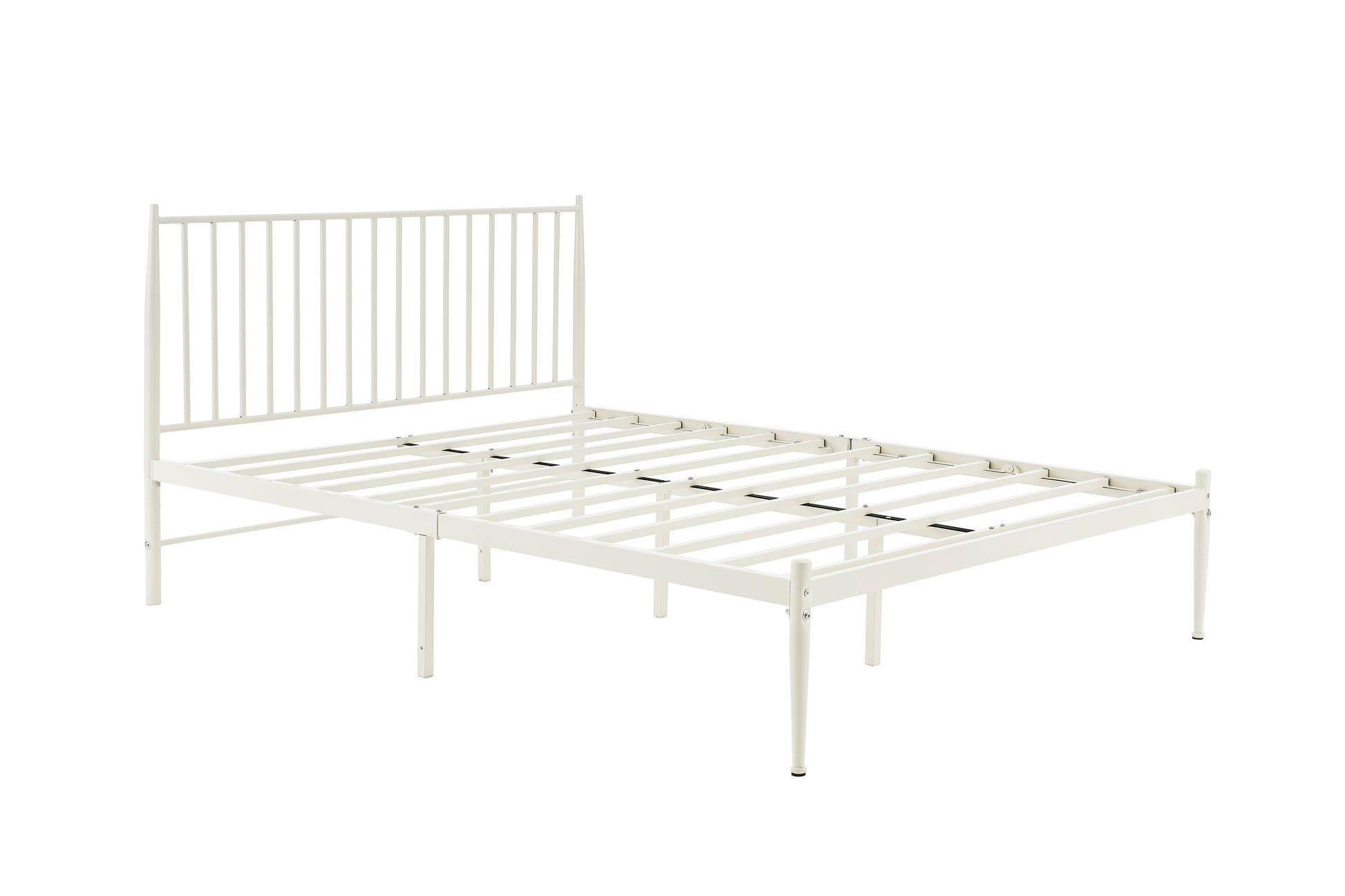 Shangri-La Dallas Bed Frame (White, King)