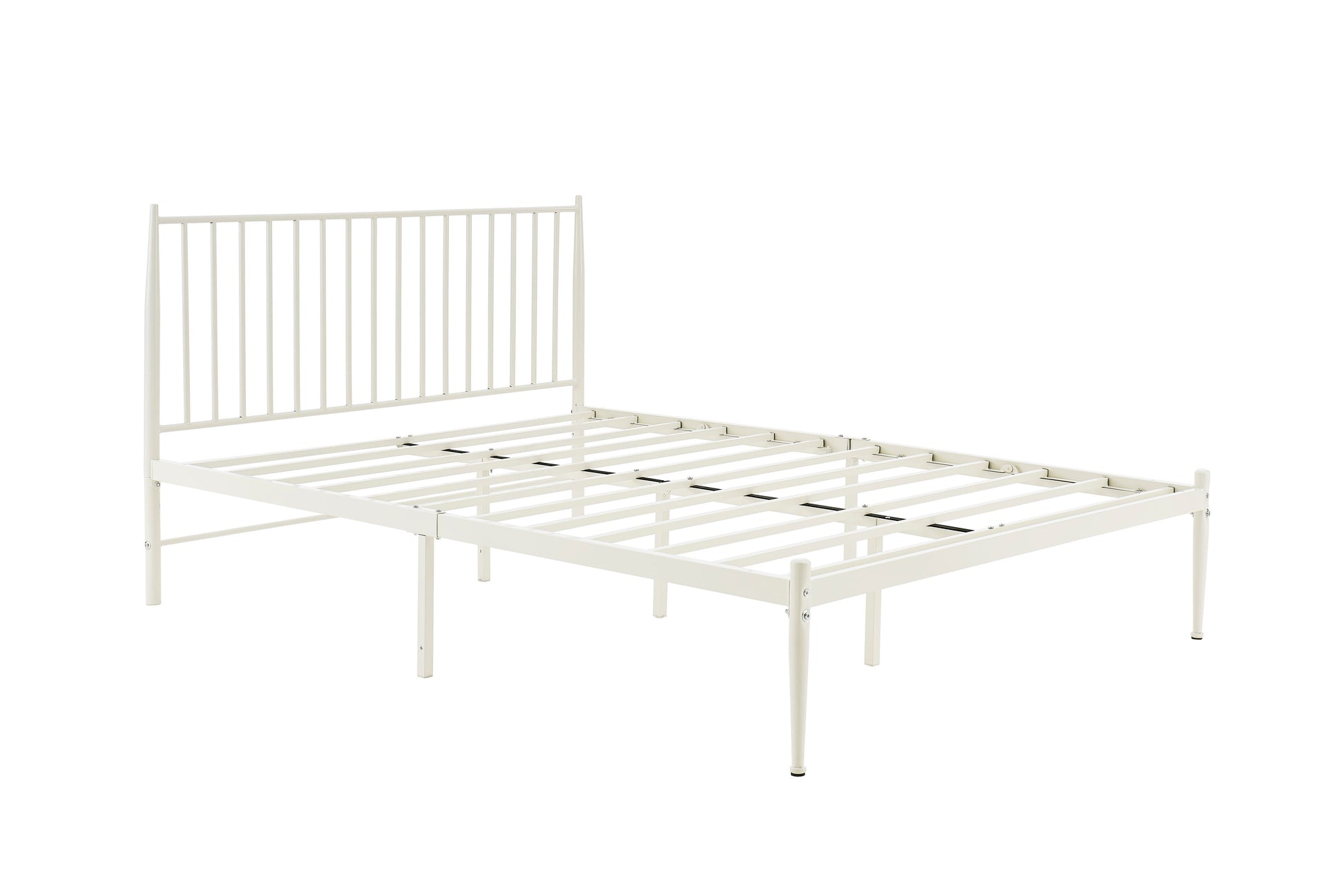 Shangri-La Dallas Bed Frame (White, Single)
