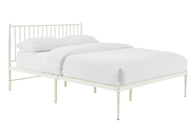 Shangri-La Dallas Bed Frame - Queen - White