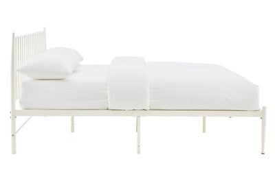 Shangri-La Dallas Bed Frame - Queen - White