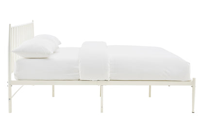 Shangri-La Dallas Bed Frame (White, Queen)