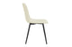 Shangri-La Set of 4 Dover Dining Chairs (Cream, Velvet)