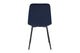 Shangri-La Set of 4 Dover Dining Chairs (Navy, Velvet)