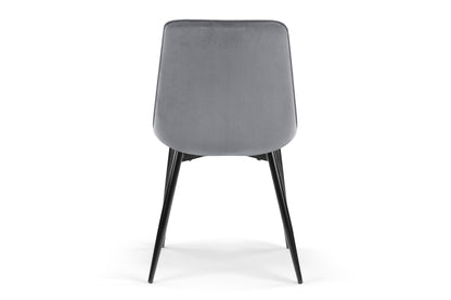 Shangri-La Set of 2 Dover Dining Chairs (Charcoal)