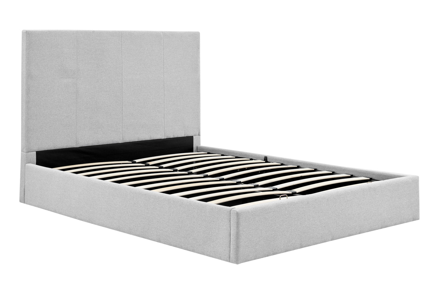 Shangri-La Antalya Gas Lift Bed Frame (Light Grey, Queen)