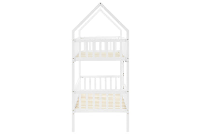 Shangri-La Holly House Bunk Bed (White)