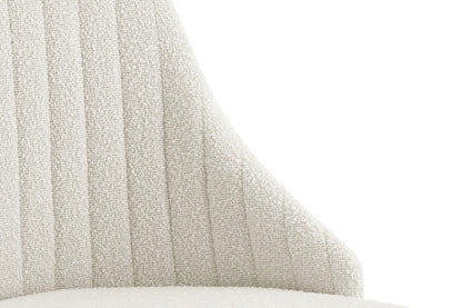 Set of 2 Shangri-La Lucca Boucle Dining Chairs (Boucle Beige)
