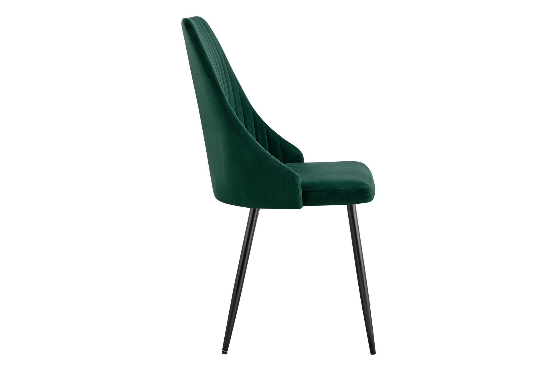 Shangri-La Set of 2 Lucca Dining Chairs (Forest Green)