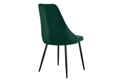 Shangri-La Set of 2 Lucca Dining Chairs (Forest Green)