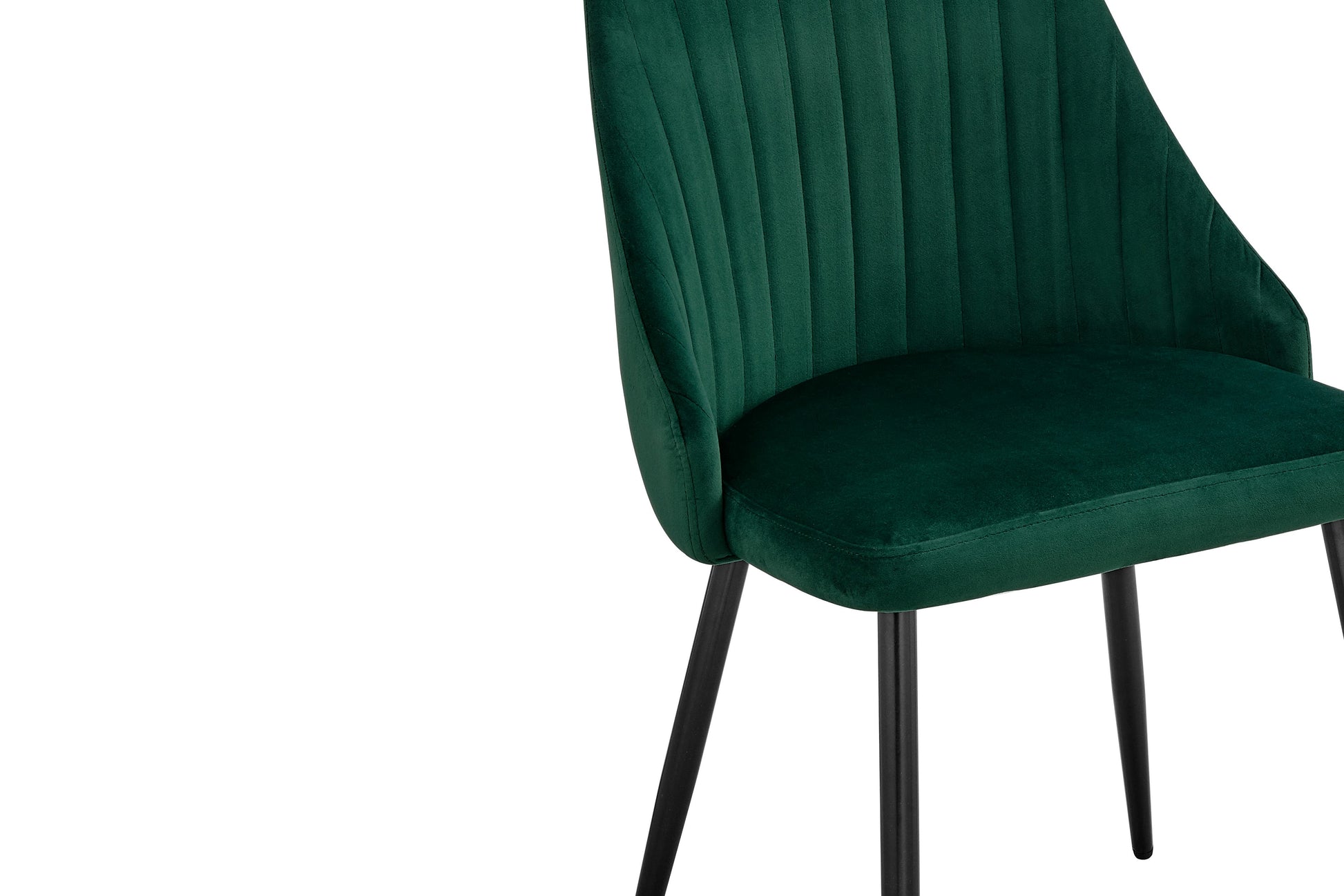 Shangri-La Set of 2 Lucca Dining Chairs (Forest Green)