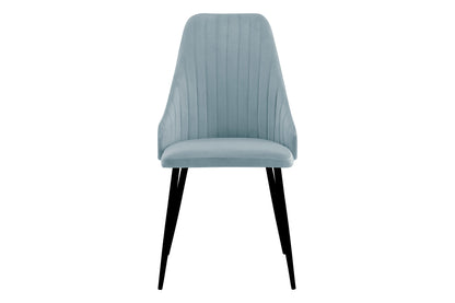Shangri-La Set of 2 Lucca Dining Chairs (Light Grey)