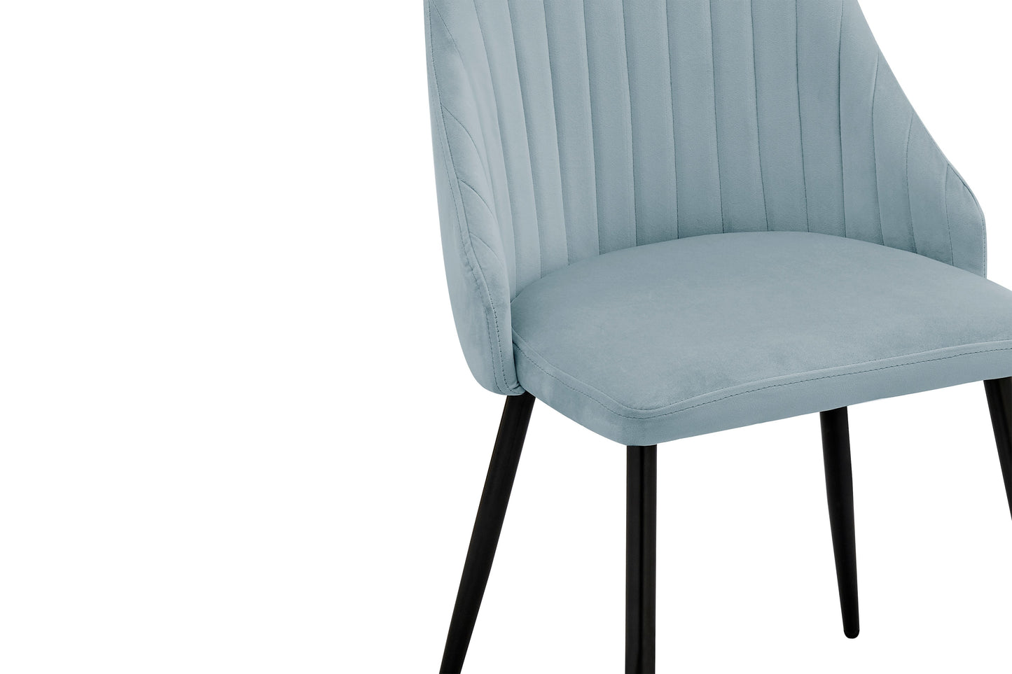 Shangri-La Set of 2 Lucca Dining Chairs (Light Grey)
