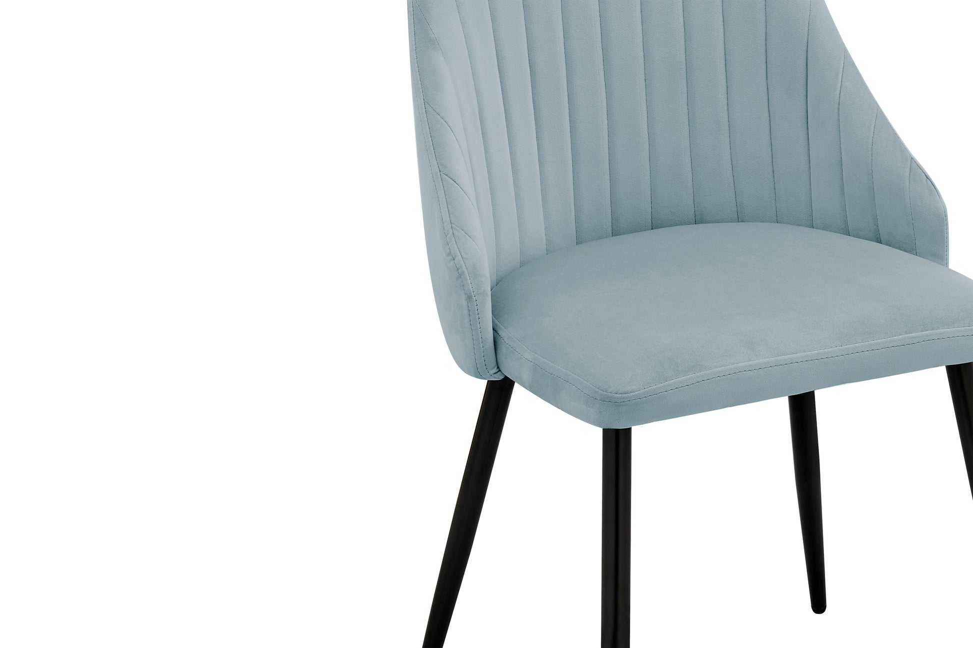 Shangri-La Set of 2 Lucca Dining Chairs (Light Grey)