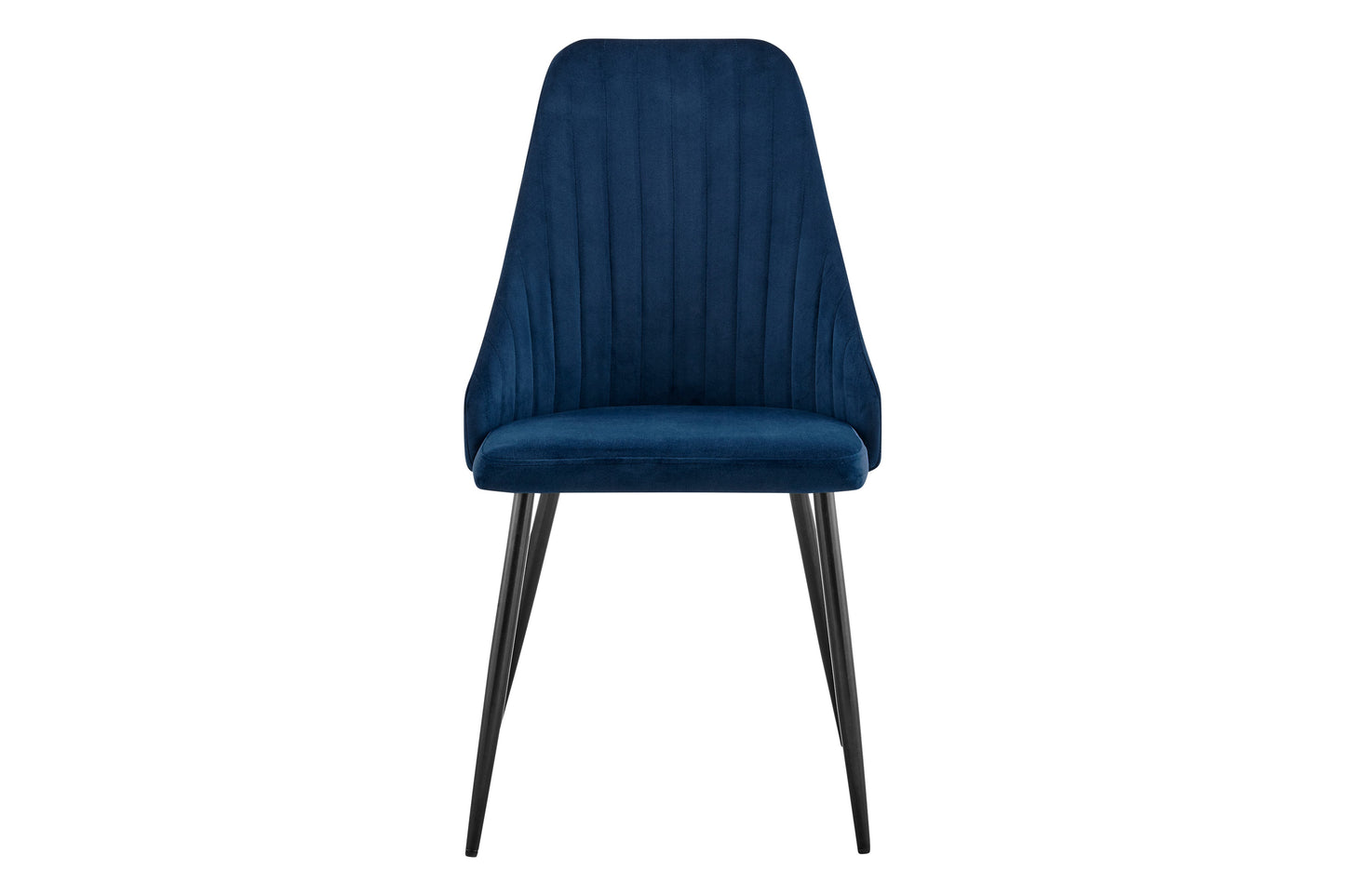 Shangri-La Set of 2 Lucca Dining Chairs (Navy)