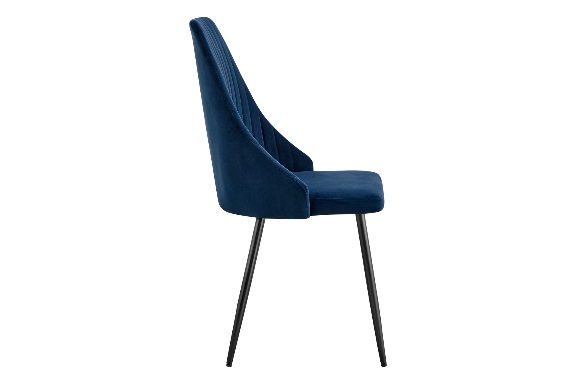 Shangri-La Set of 2 Lucca Dining Chairs (Navy)