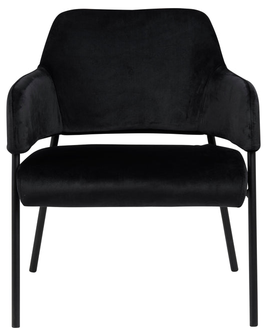 Shangri-La Lina Lounge Chair  - Black 