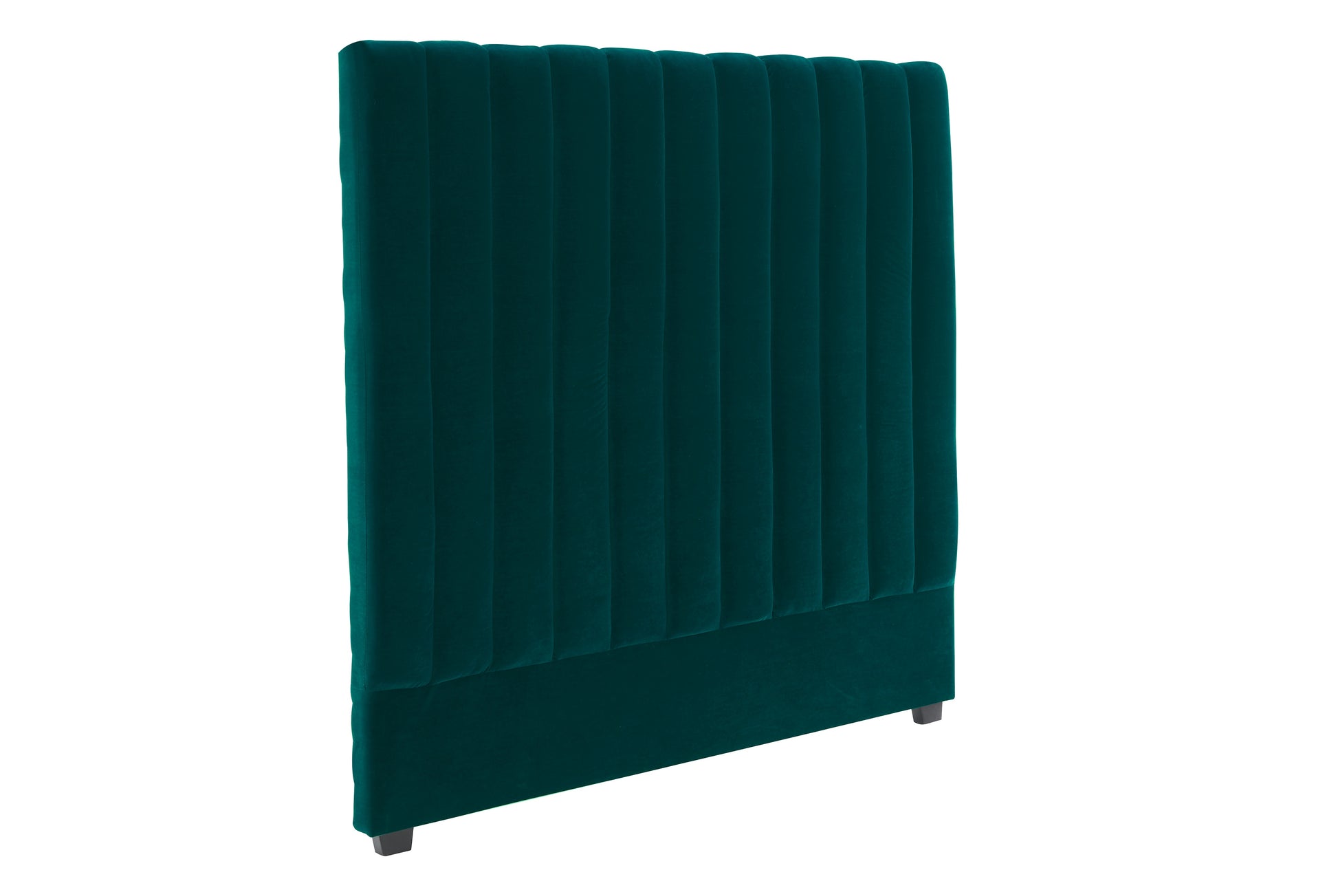 Shangri-La London Bed Head (Emerald Velvet, King)