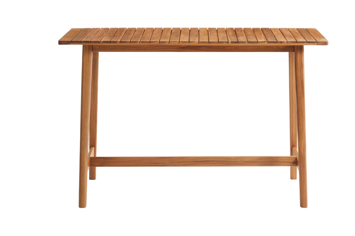 Shangri-La 4-Seater Lorne Acacia Wood Outdoor Bar Table