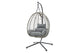 Shangri-La Mackenzie Outdoor Furniture Egg Chair (Grey/ Grey)