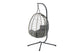 Shangri-La Mackenzie Outdoor Furniture Egg Chair (Grey/ Grey)