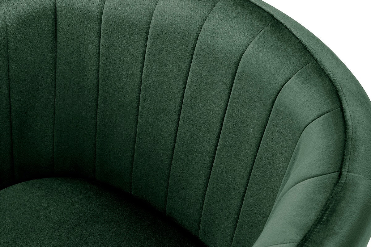 Shangri-La Mimi Premium Velvet Armchair (Olive Green)