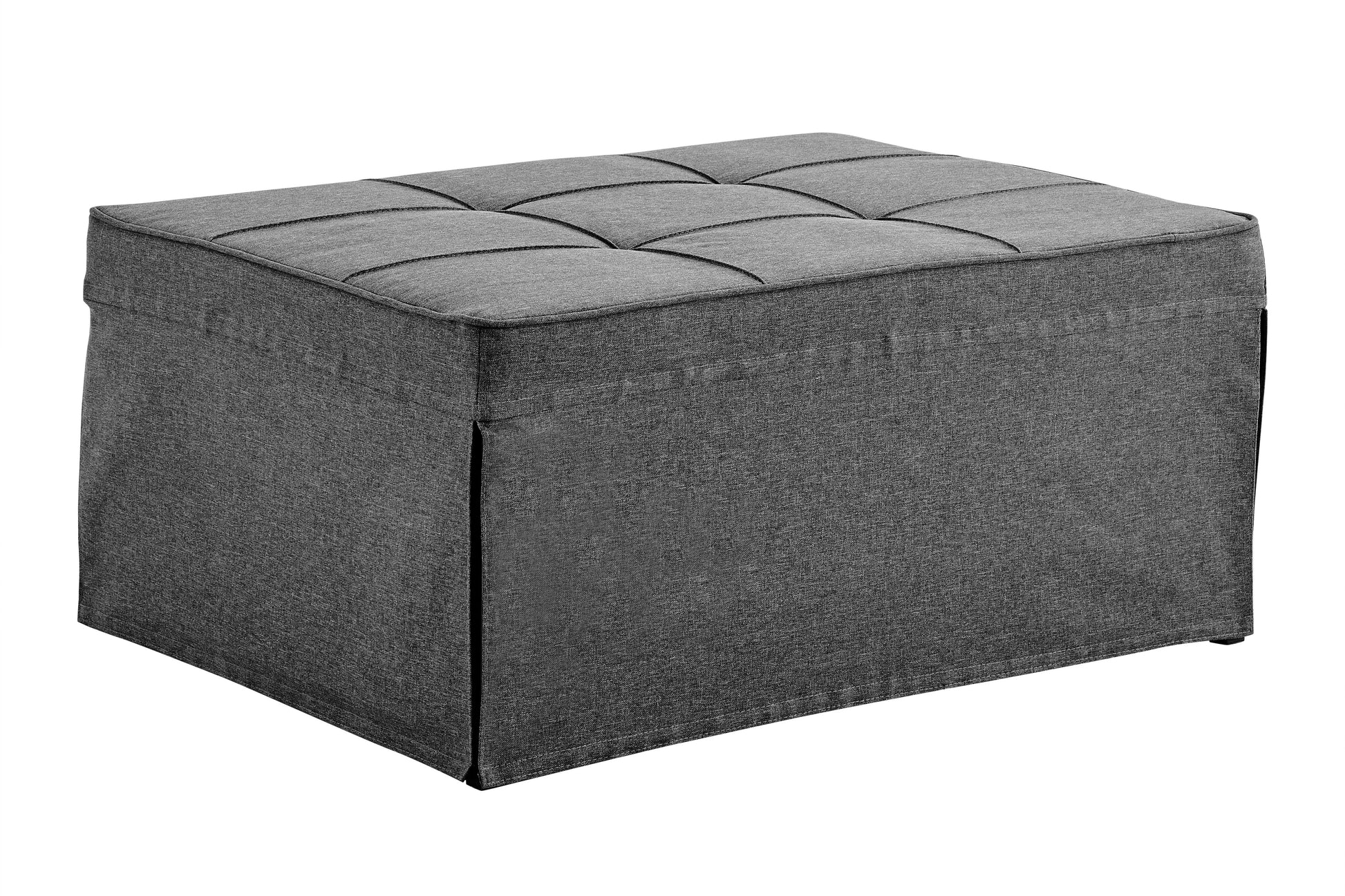 Shangri-La Ontario Ottoman Sofa Bed - Charcoal