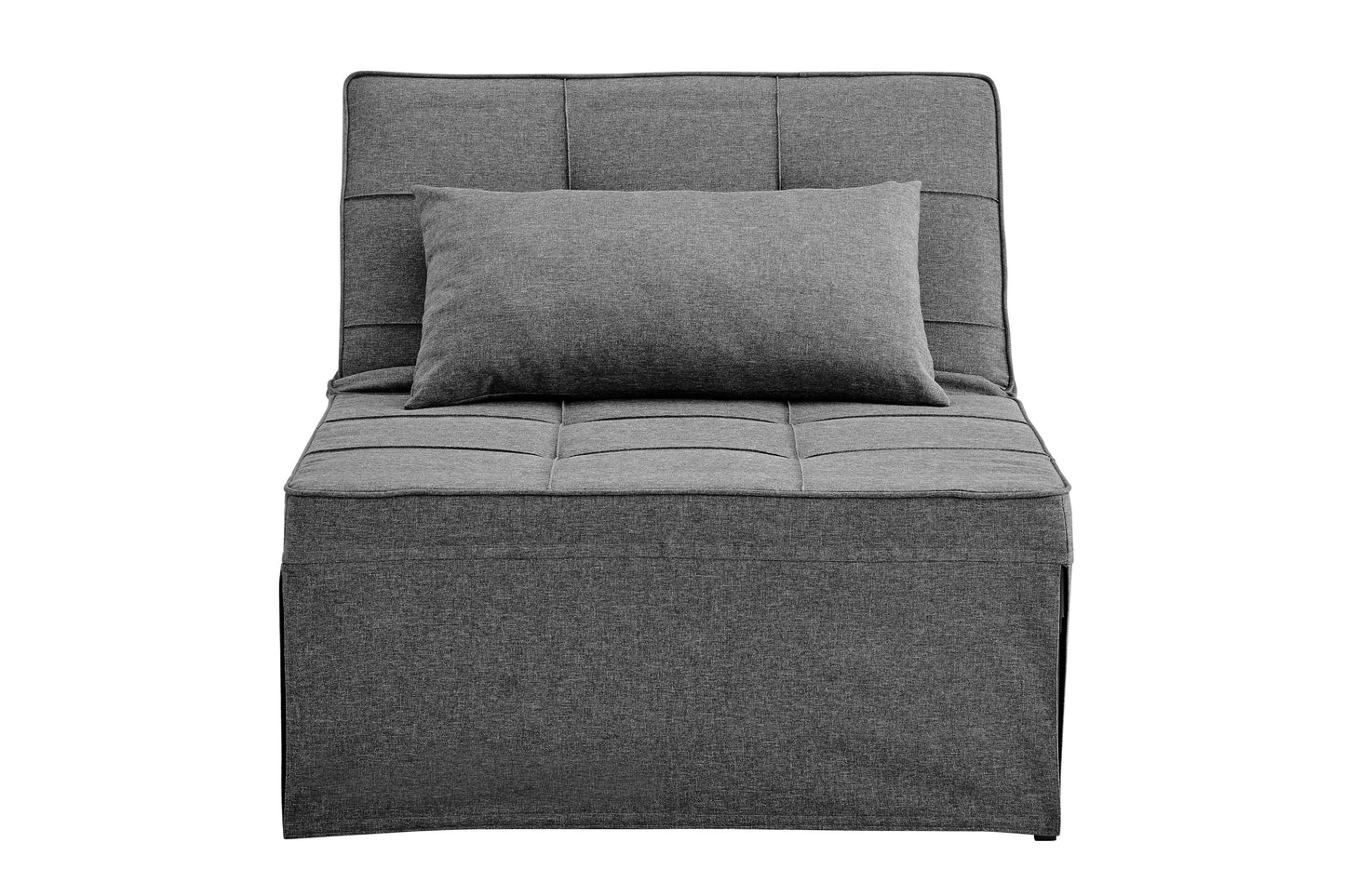 Shangri-La Ontario Ottoman Sofa Bed - Charcoal