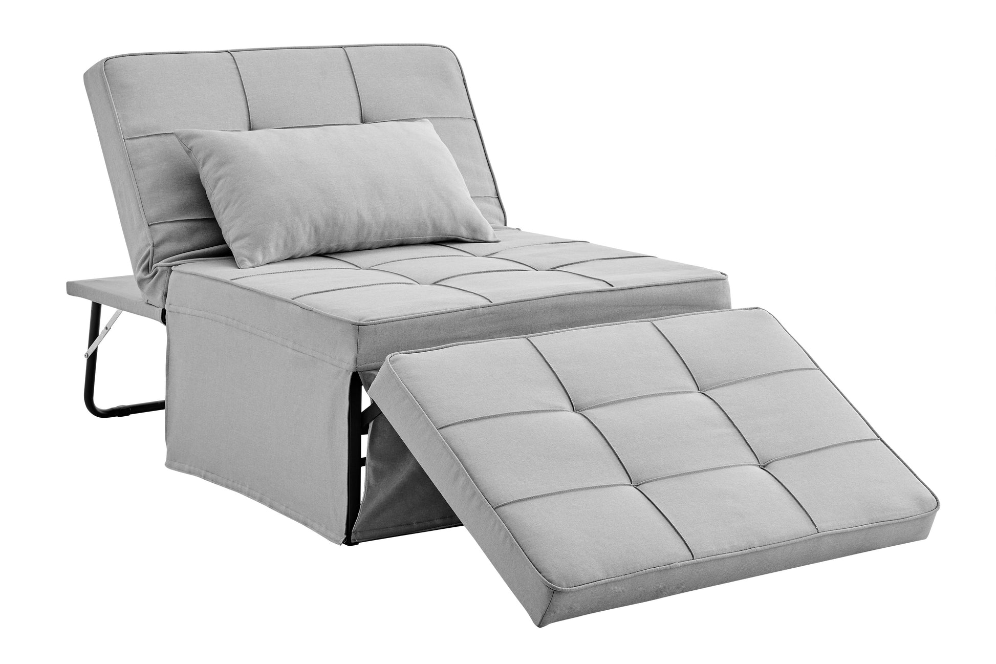 Shangri-La Ontario Ottoman Sofa Bed - Grey