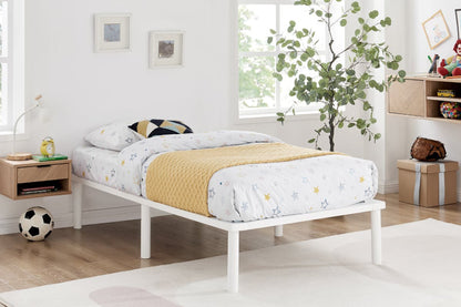 Shangri-La Orlando Wood Bed  - White