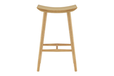 Shangri La Oslo Solid Oak Counter Stool