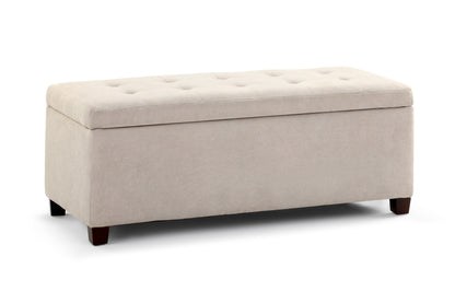 Shangri-La Storage Ottoman (Beige)