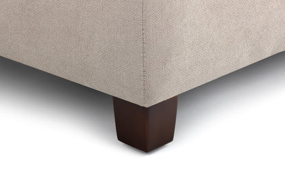 Shangri-La Storage Ottoman (Beige)